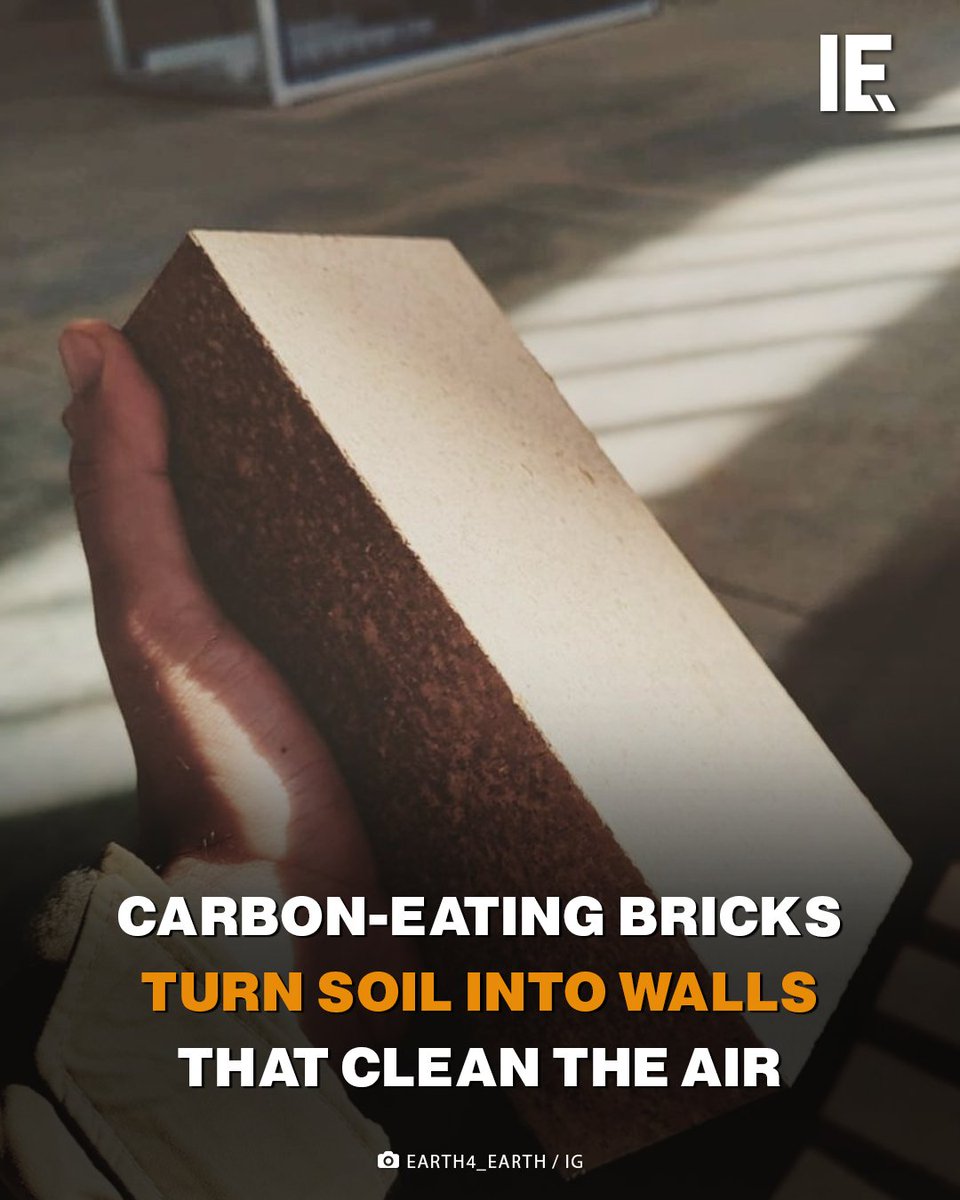 Pilot projects using the eco-bricks have begun in the UK, with full-scale production planned for 2026. bit.ly/40HyhJE