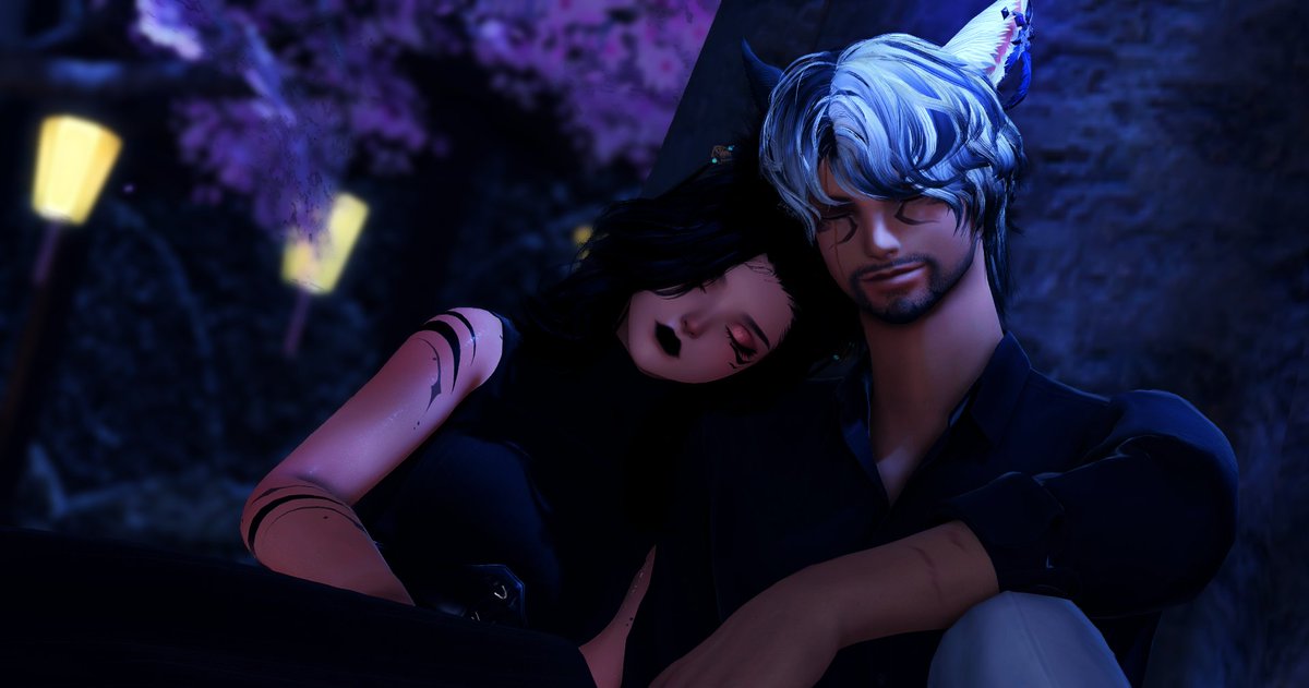 DrakeFFXIV's tweet photo. Laps or shoulders, which is better?

(with @LaylaFFXIV_NSFW) https://t.co/19aY2y3jxr