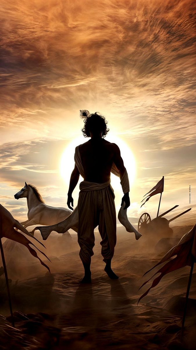 A true hero walks alone, 
but carries the strength of a thousand hearts.

Good morning x family 🌄
Jay shree Krishna 🏵️
