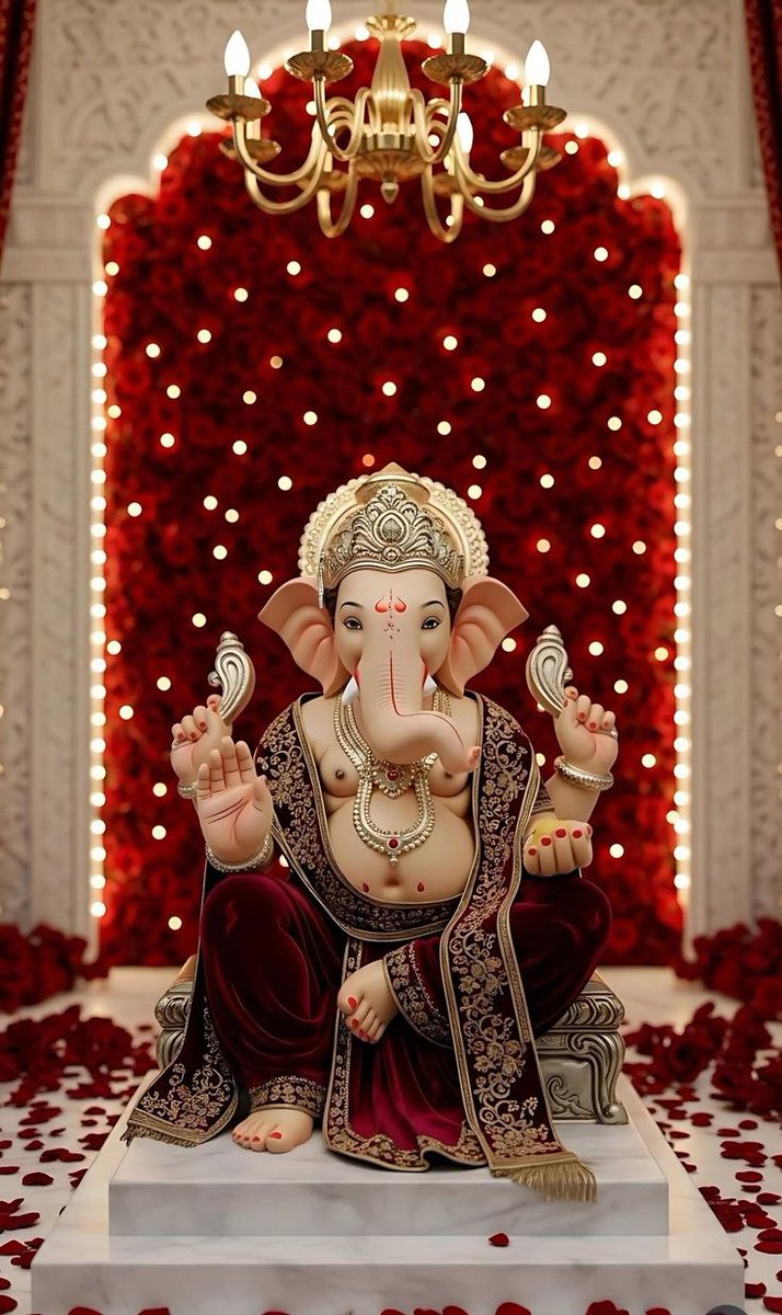 ॐ नमो गण गणपतए नमः ✨🧡🙏