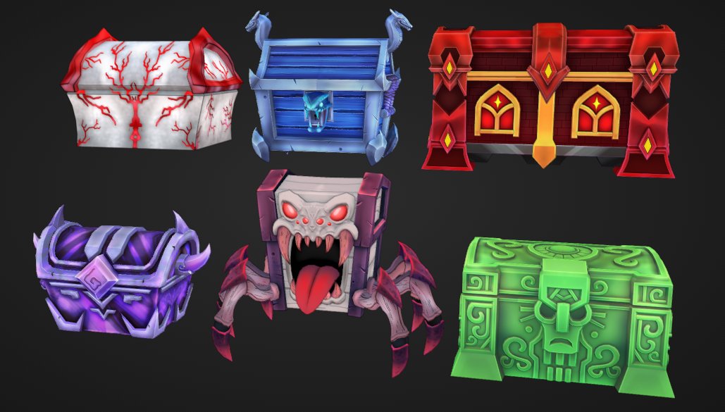 RequestingBlox's tweet image. Chest Row part 2 - For a upcoming Roblox Game 

3D Models made by me 😎

#Roblox  / #RobloxDev  / #RobloxArt / #RobloxBuilder / #RobloxModeler / #Lowpoly / #robloxart / #RobloxDevs / #VFX / #robloxvfx