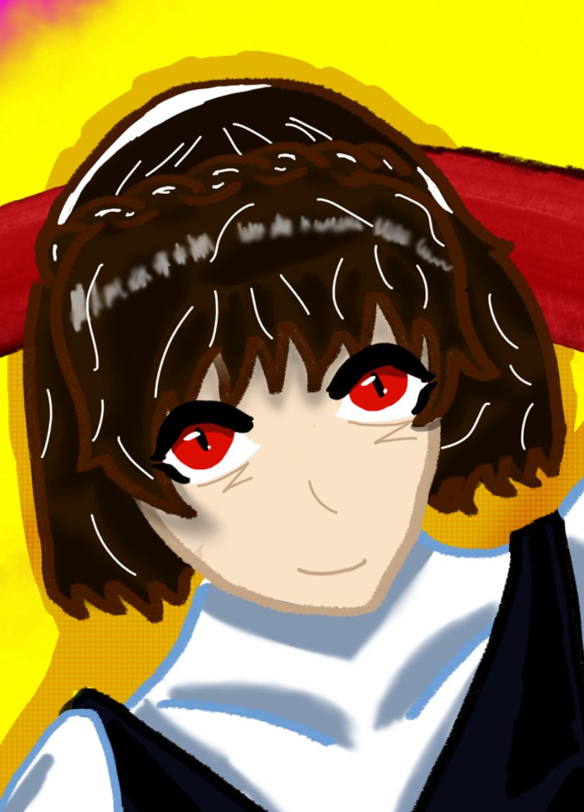 Nayuta_puffs's tweet photo. Makoto #Persona5 #nijima https://t.co/JPrEWdxKyp