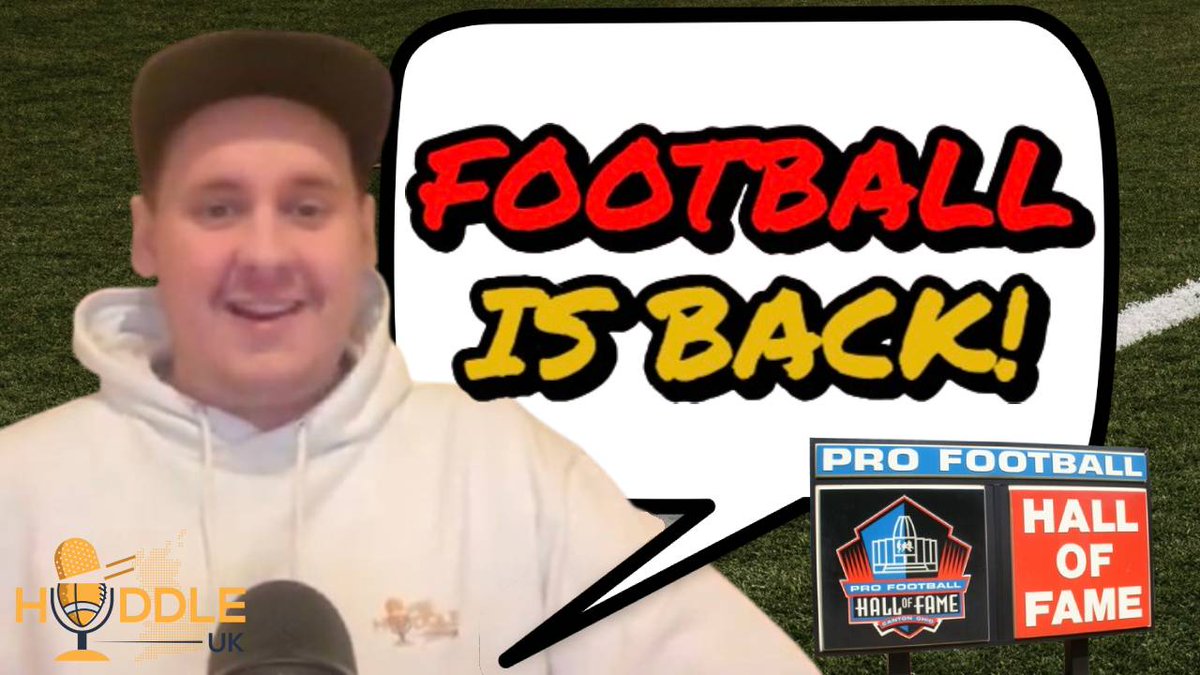 HuddleUK (@jointhehuddleuk) on Twitter photo Episode 20 - Football is back π¨
Joining the huddle are <a href="/RealFRamirez/">Fernando Ramirez</a>, <a href="/JeffWaldFox9/">Jeff Wald</a>, <a href="/ukpackers/">UK and Irish Packers</a>' Stephen O'Brien & <a href="/SGraysonFOX29/">Scott Grayson</a> to chat through the 4οΈβ£ greats being inducted into the Hall of Fame! βοΈ
HuddleUK's <a href="/ToothArchie/">Archie Tooth</a> runs down the players to watch in tonight's game π Episode 20 - Football is back π¨
Joining the huddle are <a href="/RealFRamirez/">Fernando Ramirez</a>, <a href="/JeffWaldFox9/">Jeff Wald</a>, <a href="/ukpackers/">UK and Irish Packers</a>' Stephen O'Brien & <a href="/SGraysonFOX29/">Scott Grayson</a> to chat through the 4οΈβ£ greats being inducted into the Hall of Fame! βοΈ
HuddleUK's <a href="/ToothArchie/">Archie Tooth</a> runs down the players to watch in tonight's game π