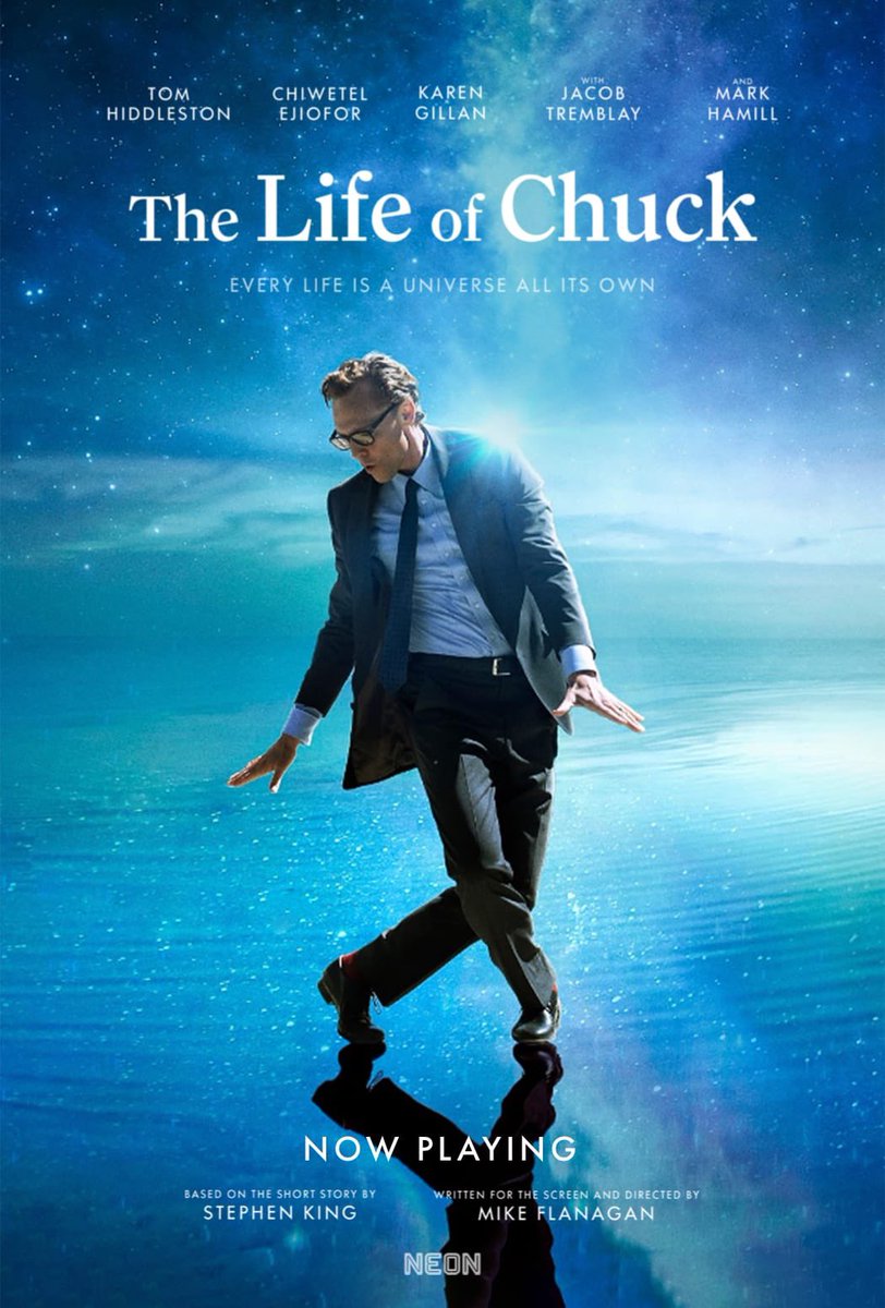 #NowWatching ‘The Life of Chuck’ 

Dir. Mike Flanagan