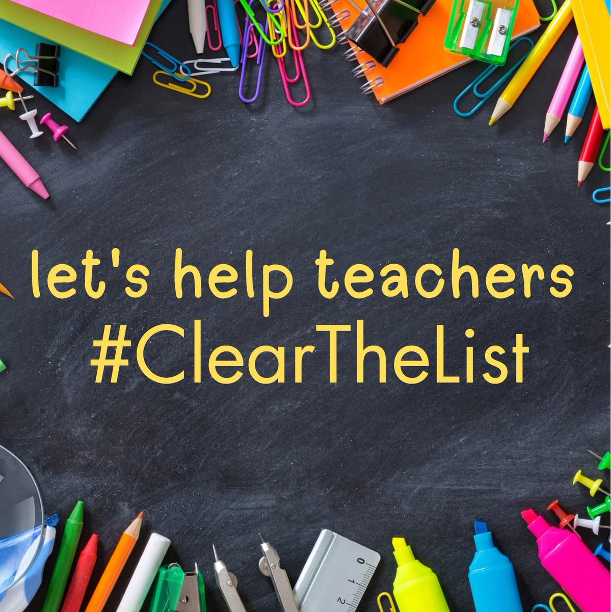 ✨List Drop 📋🫳✨

I want to share your wish lists! I’d love to help you be seen and get that list cleared!! 🫶 

#clearthelist #Teachersof𝕏 #BetterTogether 

Repost, please! ♥️