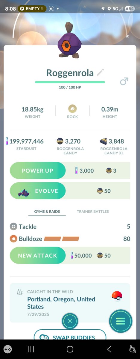 Auto caught a shundo rog last night during spotlight 🤣🤣😅😭🙏