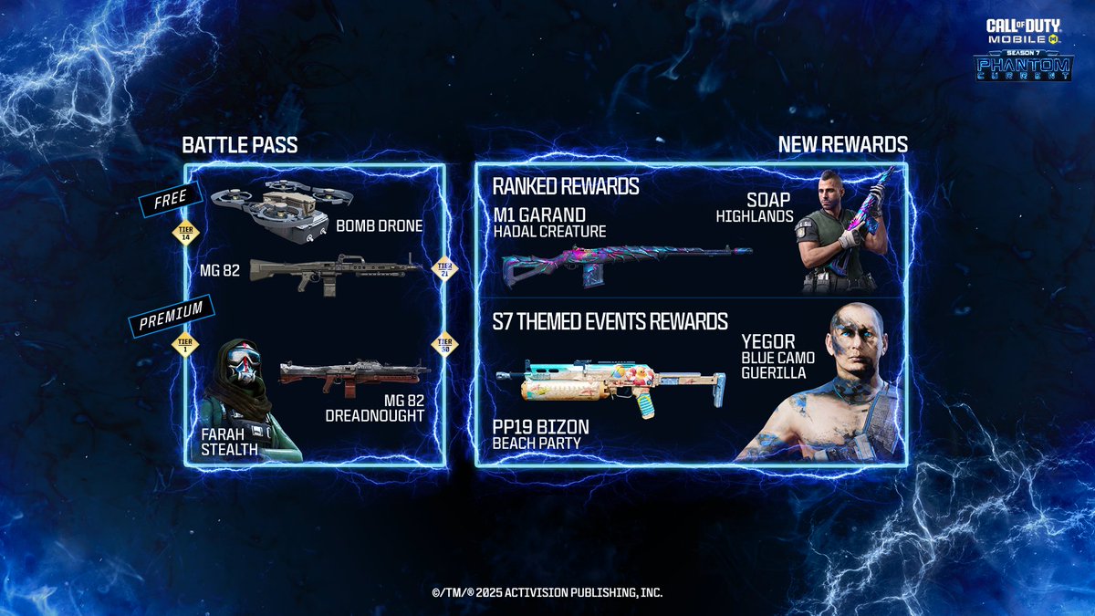 Jump in now and experience the power of Season 7: Phantom Current!