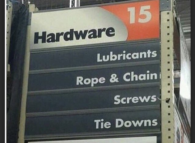 Got me a great part time gig in the hardware department!