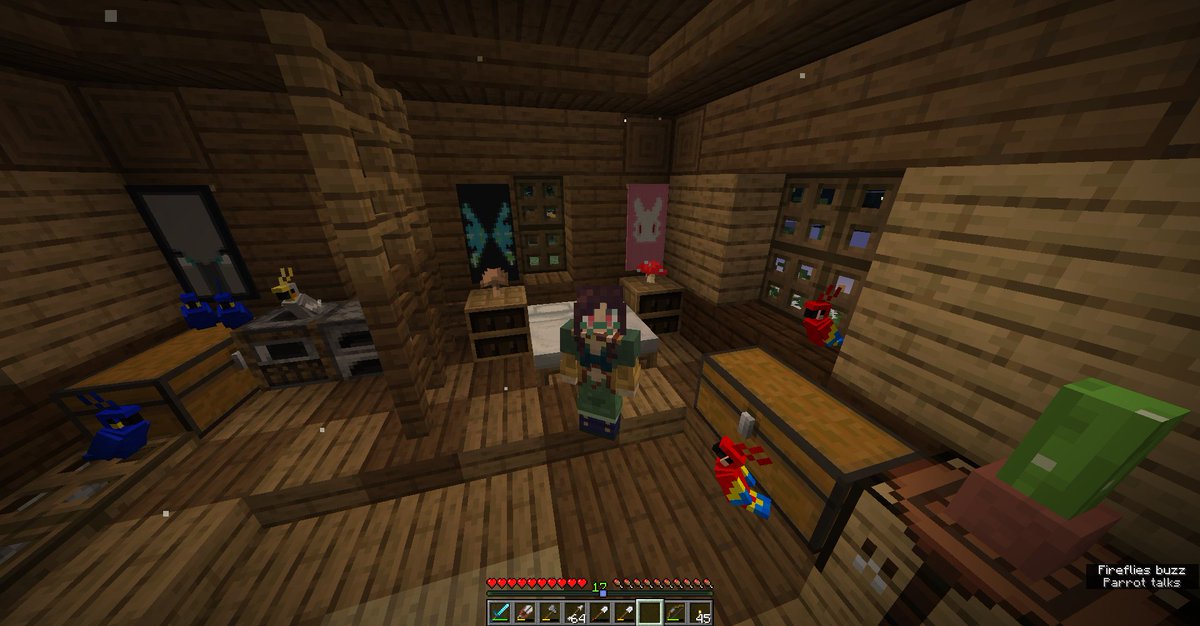 Continuing my minecraft blind first time playthrough on stream~! Also, new model preview!!! Come hang out <3