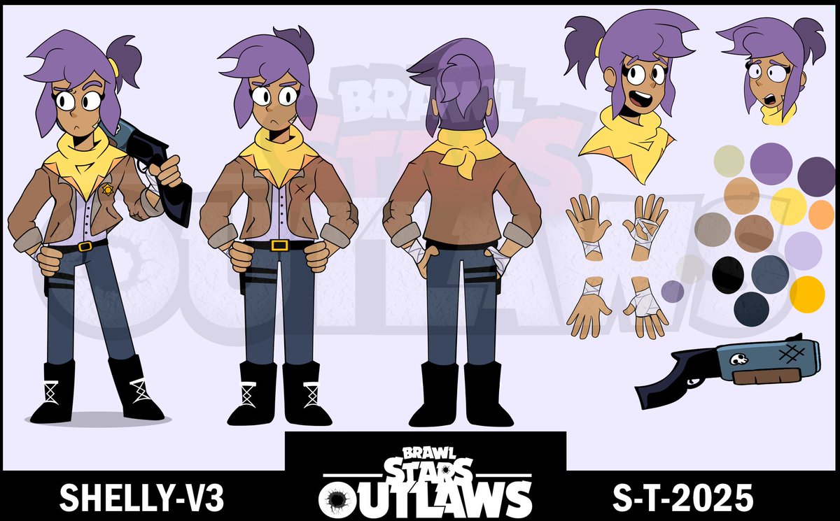 BRAWL STARS MOVIE -OUTLAWS- (@brawl_movie) on Twitter photo 🟪Shelly's new design🟪 #bsm_outlaws #brawlmovie #BrawlStars <a href="/BrawlPositivity/">Brawl Stars Positivity</a> 🥺💜 #BrawlStarsArt 🟪Shelly's new design🟪 #bsm_outlaws #brawlmovie #BrawlStars <a href="/BrawlPositivity/">Brawl Stars Positivity</a> 🥺💜 #BrawlStarsArt