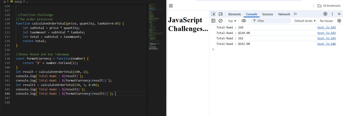 KhavariKhorshid's tweet image. I&apos;ve done the #Javascript challenges 🎆
☑ Loops, and break &amp;amp; continue statements 
☑ Functions &amp;amp; Scope
☑ Arrow Functions
@Wajiha_Niazi
#Challenge #Afghangirlcode #WebDev