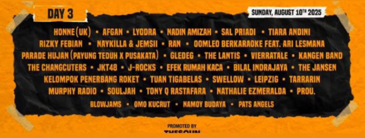 nadirays's tweet image. WTS 1 tix The Sound Project Day 3. Harga normal group tix. #TheSoundProject #MusicFestival