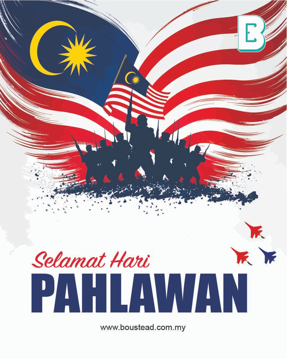 Pada Hari Pahlawan ini, kami dari warga Boustead Holdings Berhad merakamkan setinggi-tinggi penghargaan kepada semua wira negara yang telah berbakti demi keamanan dan kedaulatan negara.

Jasa dan pengorbanan anda menjadi tunjang kepada kestabilan yang kita nikmati hari ini.
