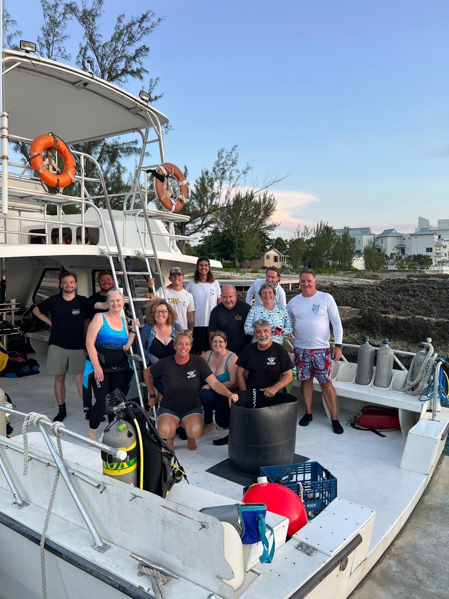 Thank you to Sergio and colleagues from Don Fosters for a magical and exciting “blackwater” dive this week.

It is amazing to see the tiny creatures that swim up from the deep ocean at night - including baby conch and tripod fish!