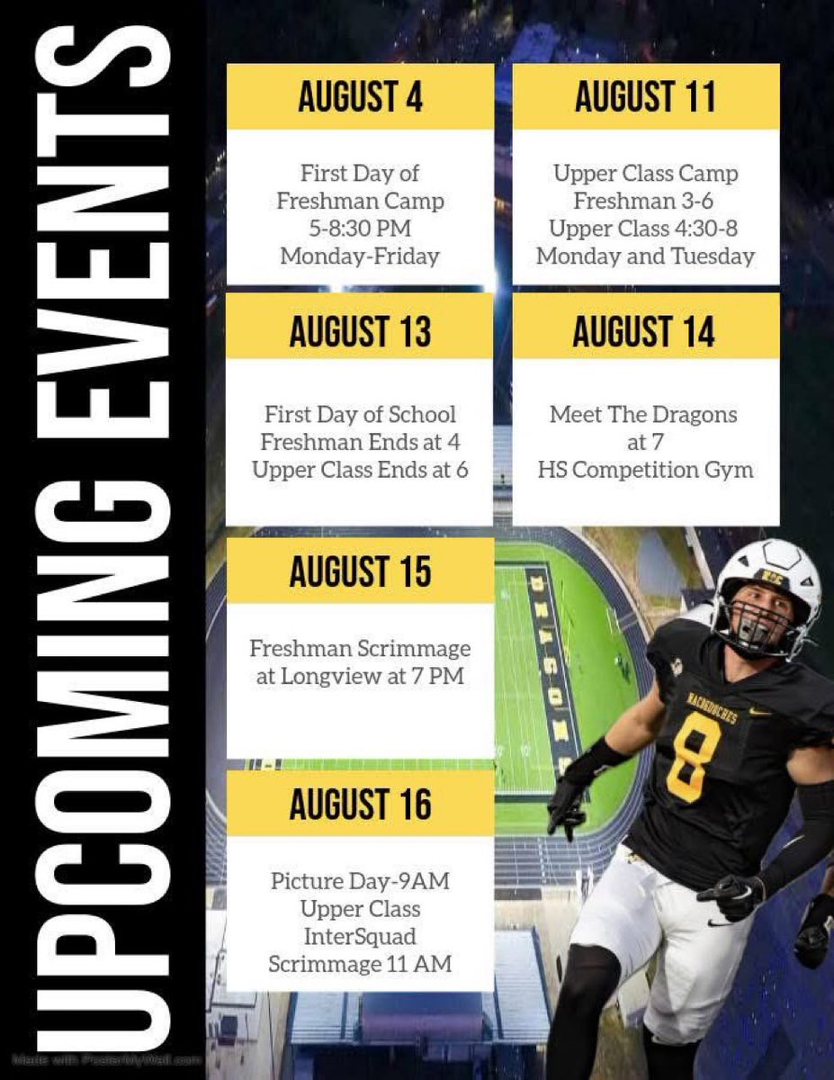 Here are some upcoming events