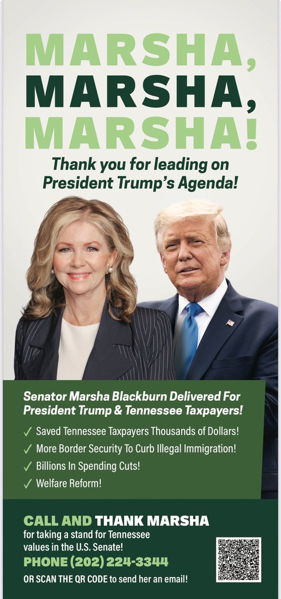 We're hitting the doors! In the next 90 days, we'll knock on 200k doors across the state to tell Tennesseans how <a href="/VoteMarsha/">Marsha Blackburn</a> led the charge in the U.S. Senate to help deliver BIG results for President Trump &amp; Tennessee taxpayers!