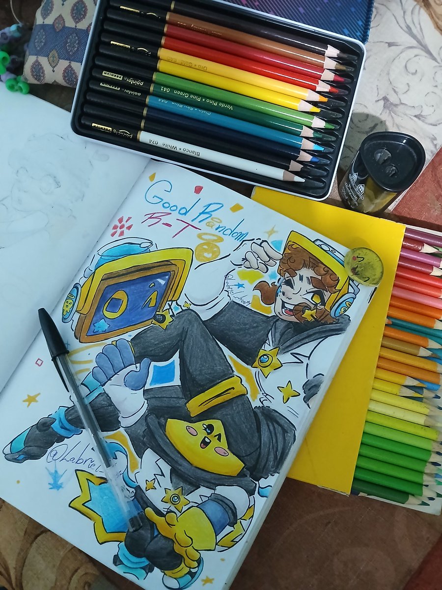 Labriel_chan14's tweet photo. ``✨️📻Good Random R-T💫✨️``
• Nothing to say just a random skin that i made like a year ago cause i loved "the one" song and i wanted to give R-T a random skin ^-^ 

#bs #BrawlStars #fanart #skinidea #rt #GoodRandoms https://t.co/sEDVXL4aHK