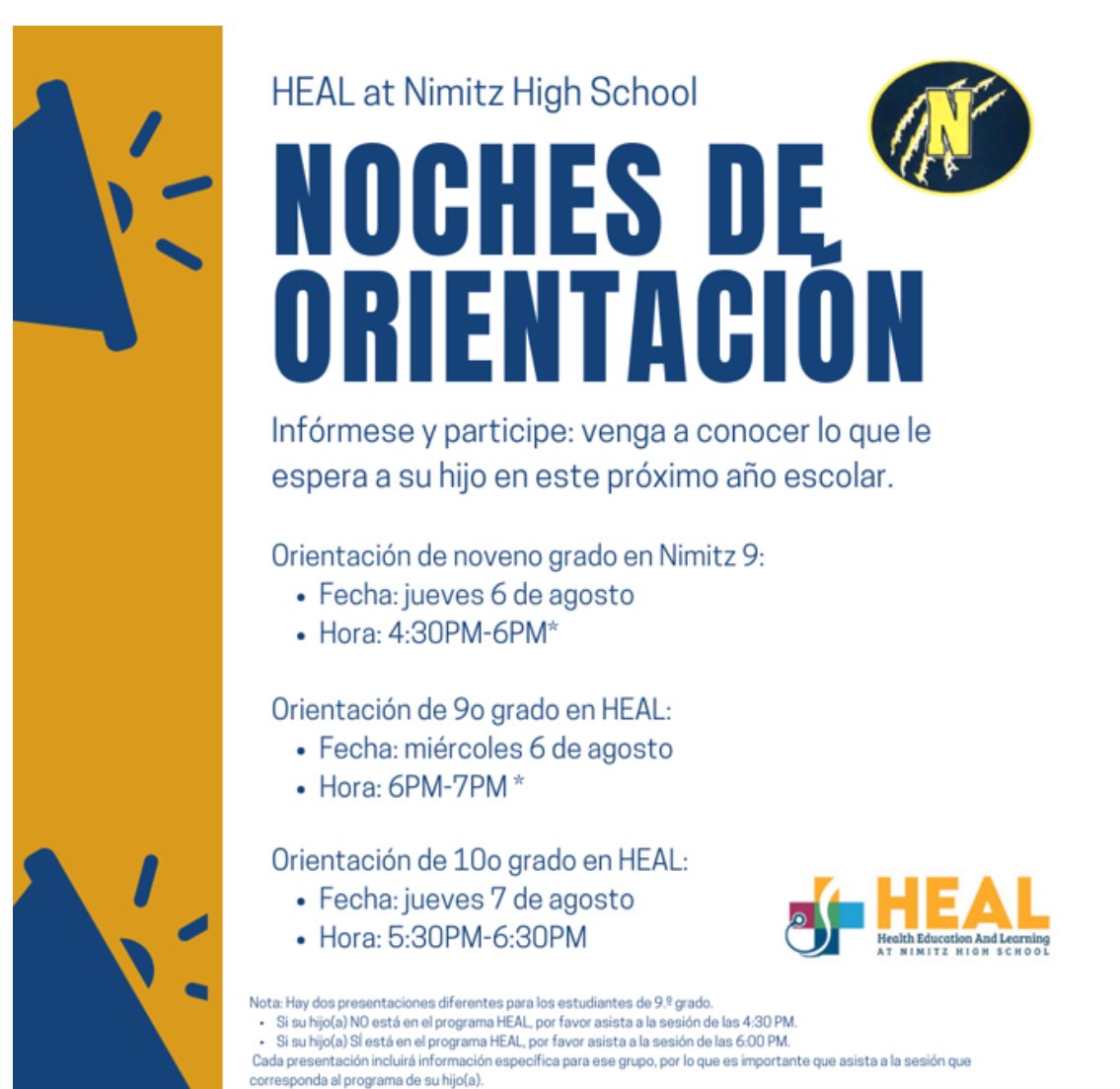 HEAL at Nimitz tweet media