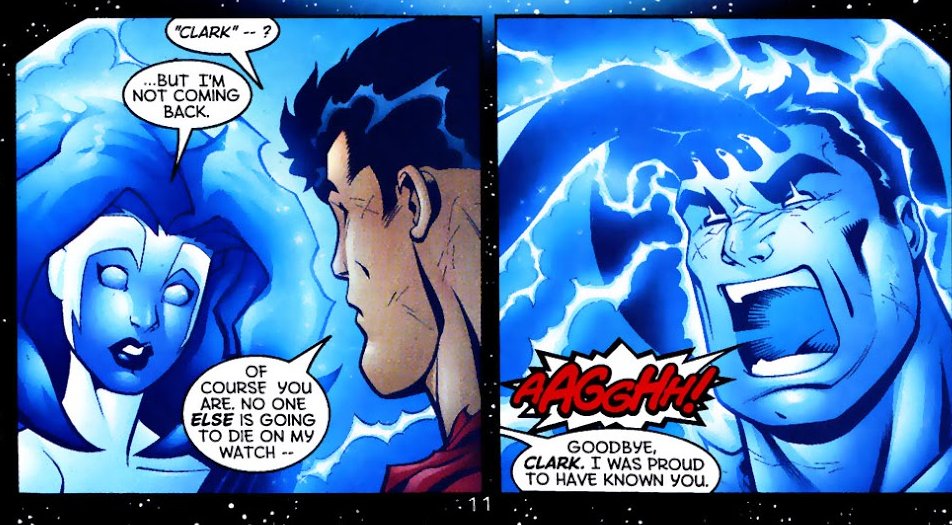 "  I was happy to have known you. "