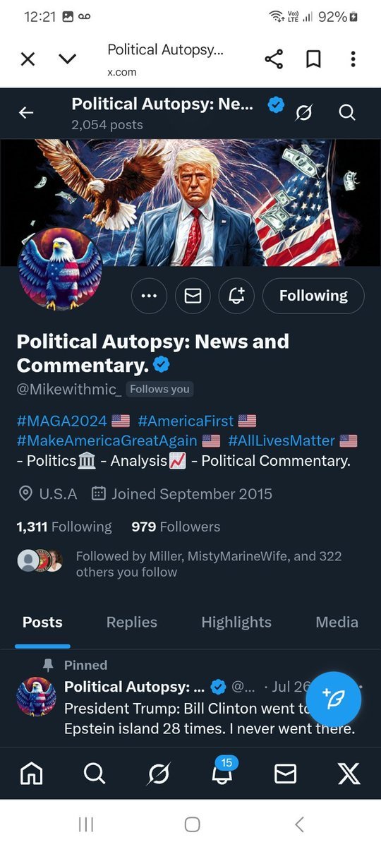 KJW (@hawkesbay69) on Twitter photo Only 21 short of 1000 followers who's going to get <a href="/Mikewithmic_/">Political Autopsy: News and Commentary.</a> there ๐ช๐ซถ๐๐ฅ๐ฏ๐บ๐ธ Only 21 short of 1000 followers who's going to get <a href="/Mikewithmic_/">Political Autopsy: News and Commentary.</a> there ๐ช๐ซถ๐๐ฅ๐ฏ๐บ๐ธ