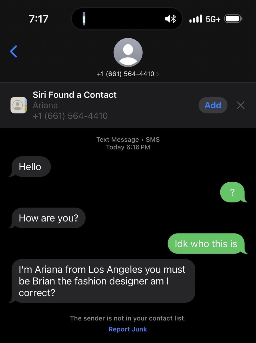 Do I have time to entertain this obvious scam text?