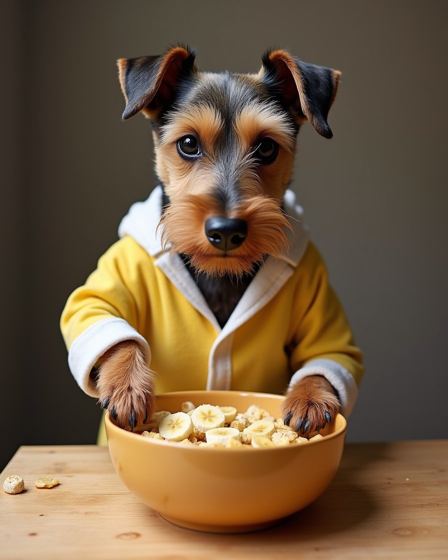 Good Morning Happy Sunday
Scrappy  Kicking off the day with a bowl of cereal, fueling up before heading to worship the Lord. 🙏
After that, meeting up with the boys for some lunch and good times.
Hoping you all have a chill day with family &amp; friends. Catch ya later—have a blessed