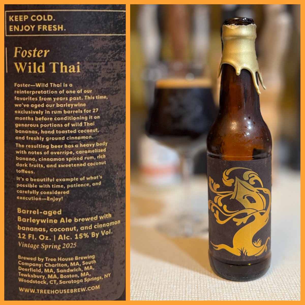 โพ๏ธ Zenus๐ (@kubrickx) on Twitter photo Next up for #BarleywineWednesday <a href="/TreeHouseBrewCo/">Tree House Brewing Co.๐บ</a> - Foster-Wild Thai - Rum,bananas,toasted coconut & cinnamon. <a href="/badhopper/">Jason Hopper</a> <a href="/MikeSlomba/">Squatchy Brew Dude๐</a> <a href="/BrianVolkert/">BV</a> <a href="/BigChiefSpyBoy/">โBig Chief</a> <a href="/ephoustonbill/">EPHoustonBill</a> <a href="/JohanBBT/">Johan</a> <a href="/keefmullin/">keef mullin ๐</a> <a href="/mtravis63/">Mike Travis</a> <a href="/XeroMark/">MarkXero</a> <a href="/impopsy/">Lyle Press</a> <a href="/CATbrew13/">Cory CATbrew</a> <a href="/DrGoodBeer/">Beer Review</a> <a href="/Senor_Greezy/">๐ปSeรฑor Greezy๐ฎ</a> <a href="/wrayzors/">thewrayzor</a> Next up for #BarleywineWednesday <a href="/TreeHouseBrewCo/">Tree House Brewing Co.๐บ</a> - Foster-Wild Thai - Rum,bananas,toasted coconut & cinnamon. <a href="/badhopper/">Jason Hopper</a> <a href="/MikeSlomba/">Squatchy Brew Dude๐</a> <a href="/BrianVolkert/">BV</a> <a href="/BigChiefSpyBoy/">โBig Chief</a> <a href="/ephoustonbill/">EPHoustonBill</a> <a href="/JohanBBT/">Johan</a> <a href="/keefmullin/">keef mullin ๐</a> <a href="/mtravis63/">Mike Travis</a> <a href="/XeroMark/">MarkXero</a> <a href="/impopsy/">Lyle Press</a> <a href="/CATbrew13/">Cory CATbrew</a> <a href="/DrGoodBeer/">Beer Review</a> <a href="/Senor_Greezy/">๐ปSeรฑor Greezy๐ฎ</a> <a href="/wrayzors/">thewrayzor</a>