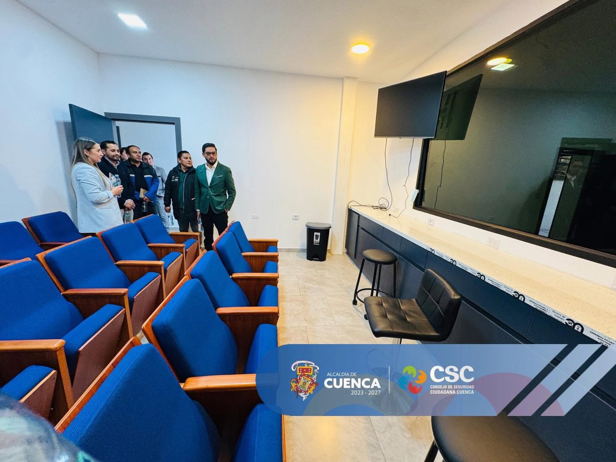 Consejo de Seguridad Ciudadana de Cuenca (@csc_cuenca) on Twitter photo El equipo del <a href="/CSC_CUENCA/">Consejo de Seguridad Ciudadana de Cuenca</a> mantuvo una reunión de trabajo con representantes de la Carrera de Criminología de la Universidad Católica, con el objetivo de elaborar proyectos conjuntos que fortalezcan la seguridad ciudadana desde el ámbito académico y técnico. El equipo del <a href="/CSC_CUENCA/">Consejo de Seguridad Ciudadana de Cuenca</a> mantuvo una reunión de trabajo con representantes de la Carrera de Criminología de la Universidad Católica, con el objetivo de elaborar proyectos conjuntos que fortalezcan la seguridad ciudadana desde el ámbito académico y técnico.