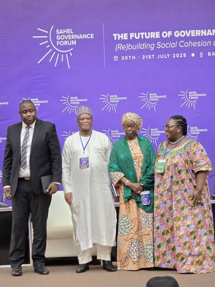 Thrilled to join experts and share insights as a panelist today in discussing a cohesive society for stability in the Sahel, under the theme "Building lasting security and peace in the Sahel" @ #SahelGovernanceForum in #Banjul

Stability in the Sahel requires a united approach