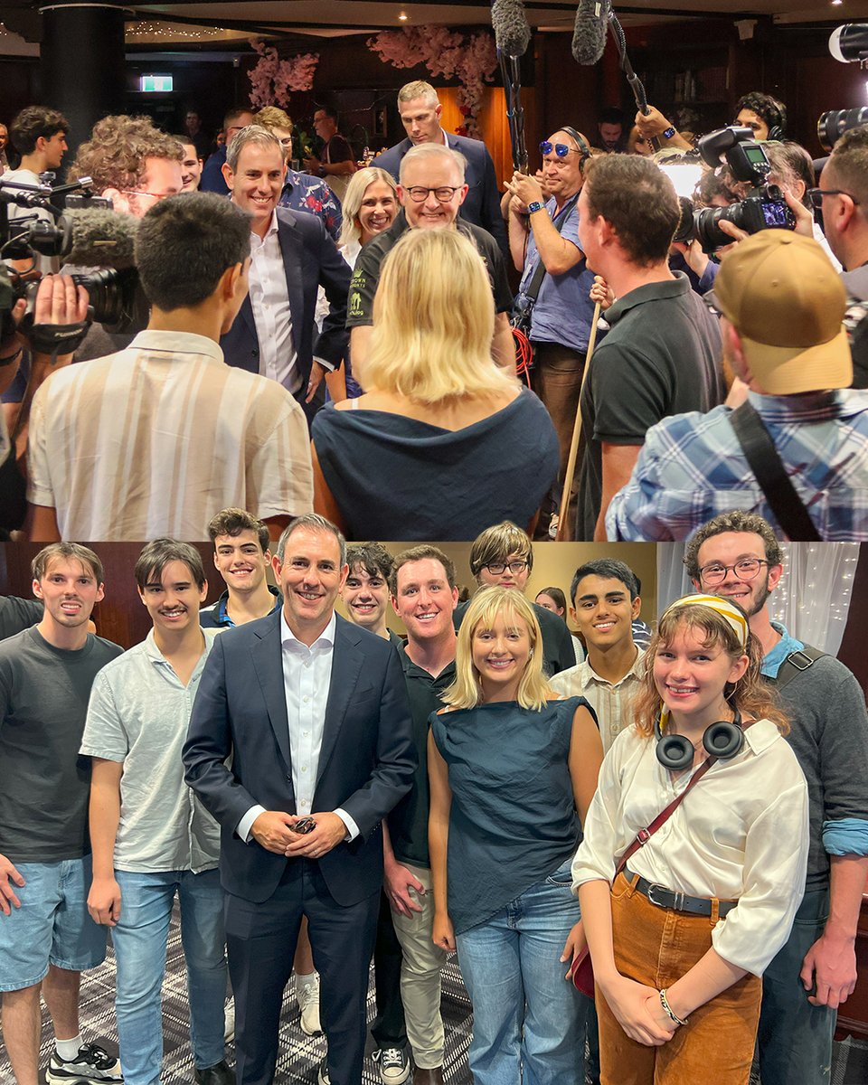 Jim Chalmers MP (@jechalmers) on Twitter photo BREAKING: Our legislation to cut 20% off your student debt has just passed the parliament.
This is real help with the cost of living for 1.2 million Australians, including these students in Brisbane that <a href="/AlboMP/">Anthony Albanese</a>, <a href="/reneecoffeygrif/">Renee Coffey MP</a>, Madonna Jarrett and I caught up with at the BREAKING: Our legislation to cut 20% off your student debt has just passed the parliament.
This is real help with the cost of living for 1.2 million Australians, including these students in Brisbane that <a href="/AlboMP/">Anthony Albanese</a>, <a href="/reneecoffeygrif/">Renee Coffey MP</a>, Madonna Jarrett and I caught up with at the