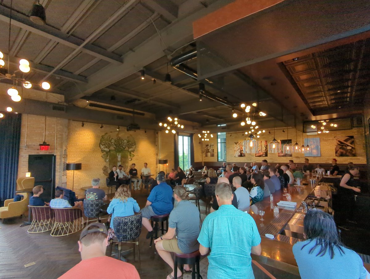 Great turn out tonight for the Bitcoin Treasury Panel