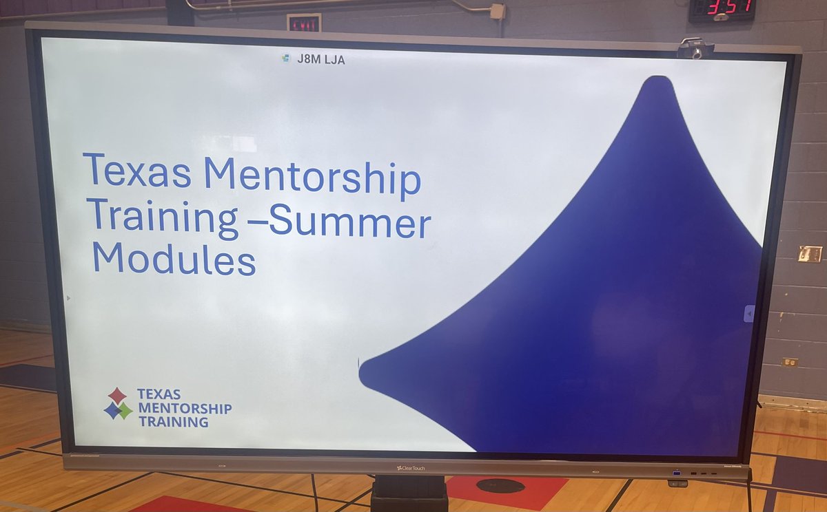 Today we launched our summer mentor teacher training! We’re piloting Texas Mentorship Training in partnership with US Prep. This series will equip our mentors to better support and grow our newest teachers. #SMCISD #USPrep #MentorTeachers #TeacherSupport