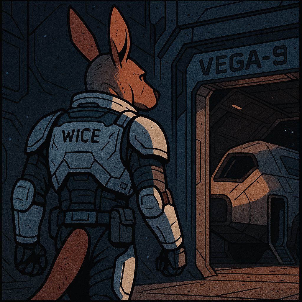 <a href="/KangaLactics/">KangaLactics 🚀</a> <a href="/base/">Base</a> He looked once more at the spiraled glyph glowing on the wall.
&gt; But whatever’s next… it’s listening now.
He turned to follow the others into the transport.
The door closed behind him quiet, final.
The next system waited.
#KangaLactics #NFT #BASE