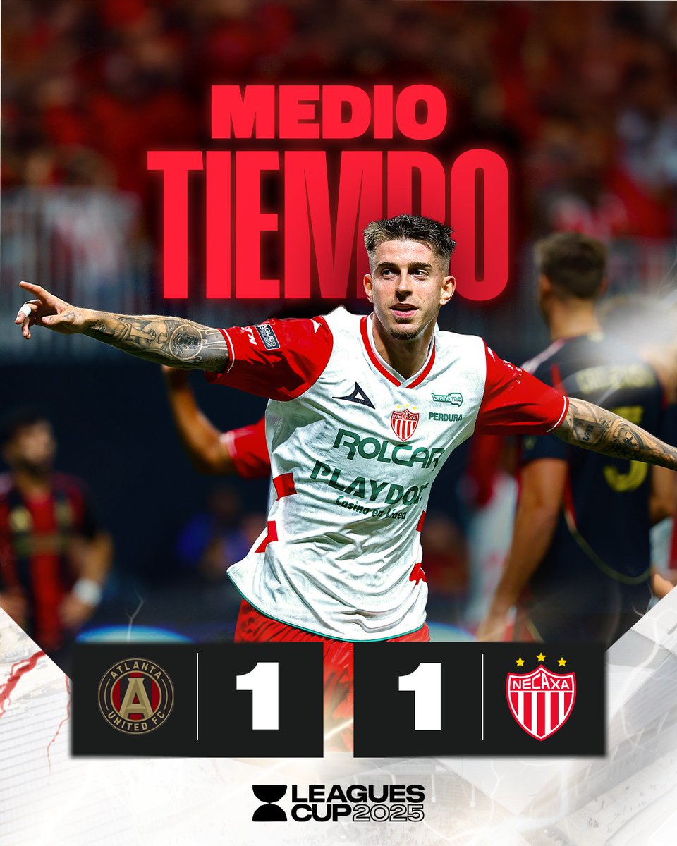 Medio tiempo en nuestro primer partido de la #LeaguesCup2025...

#FuerzaRayos ⚡