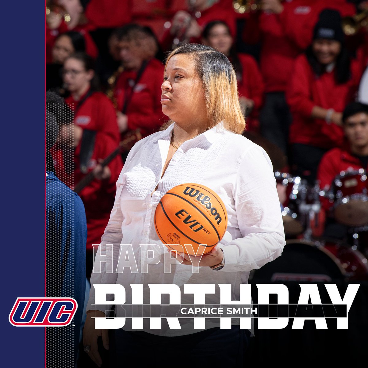 Flames fans, Please help us wish Caprice Smith a very Happy Birthday! We hope your enjoy your day! 🥳🔥

#FireUpFlames #ChicagosCollegeTeam