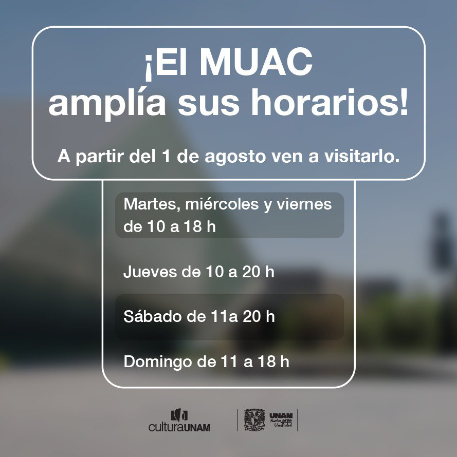 CulturaUNAM tweet media