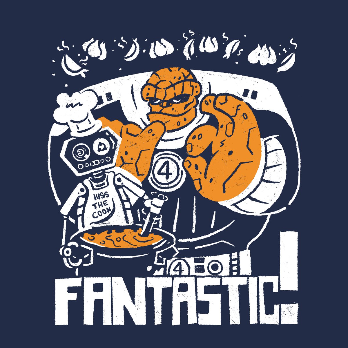 Garlic for a little bit of zip~

Tried out a brush set from True Grit Texture!

#Thething #Herbie #fantasticfour #Marvel #illustration