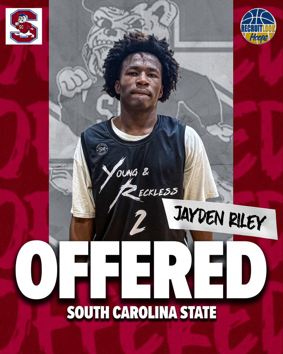 2026 YnR - Jayden Riley <a href="/_jaydenriley/">JaydenRiley_</a> Picks up South Carolina State offer #RLHoops