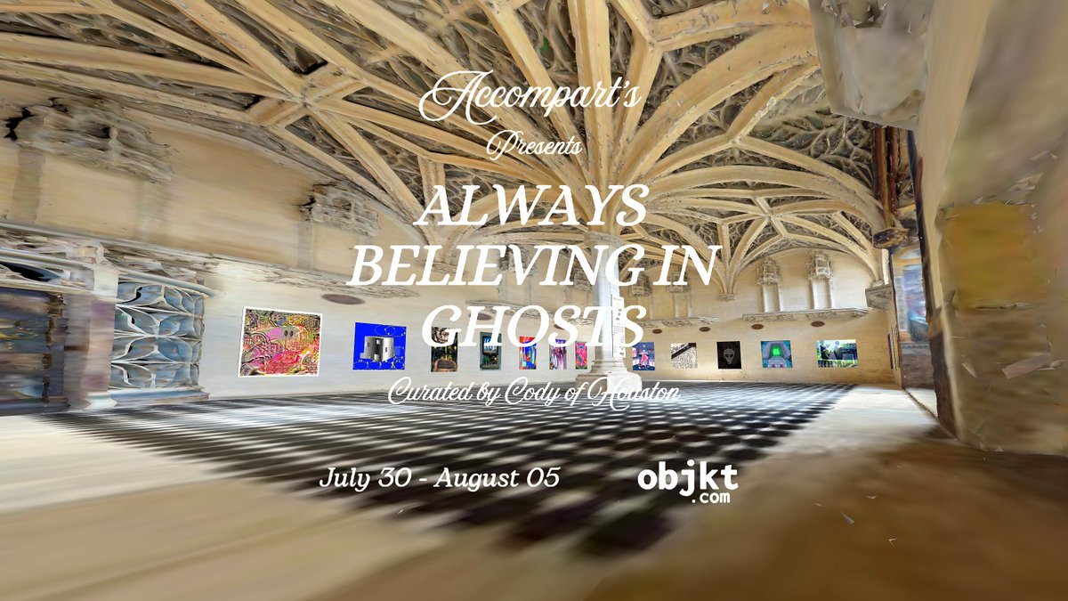 IF YOU OWN THE ARTWORK, YOU ALSO OWN IT IN THE GALLERY

oncyber.io/alwaysbelievin…