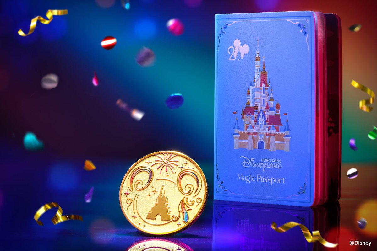 香港ディズニーランド #20周年 記念ツアー発売中🏰✨ 今回は2デー
