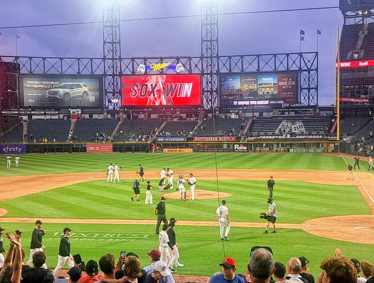 #WhiteSoxWin 9-3!
#SoxWin!