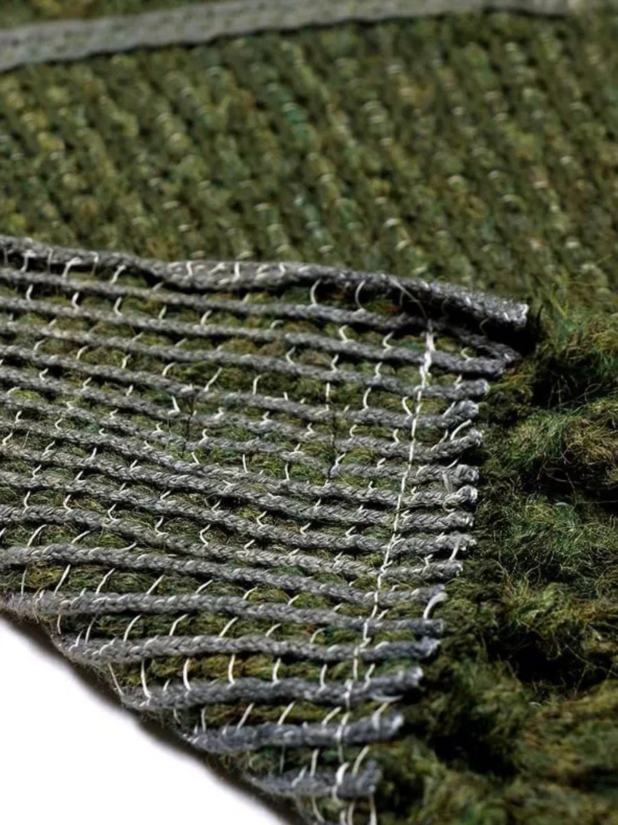 _ GARA _ Army Knit Bum Flap _ +GZ-084 _ Color : OLIVE KHAKI x GRAY