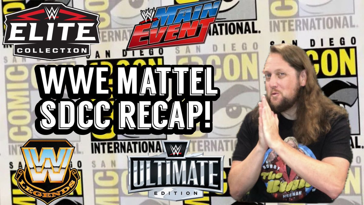 WWE Mattel SDCC Recap 2025! We Have A Winner! youtu.be/4pT23sxTcLE?si… #mattel #wwe #wwf #aew #fps #fyp #scratchthatfigureitch #sdcc #mattel #elitesquad #wweelitesquad #toys #toy #actionfigures #mainevent #ultimateedition #toystagram #nxt #raw #smackdown #actionfigures