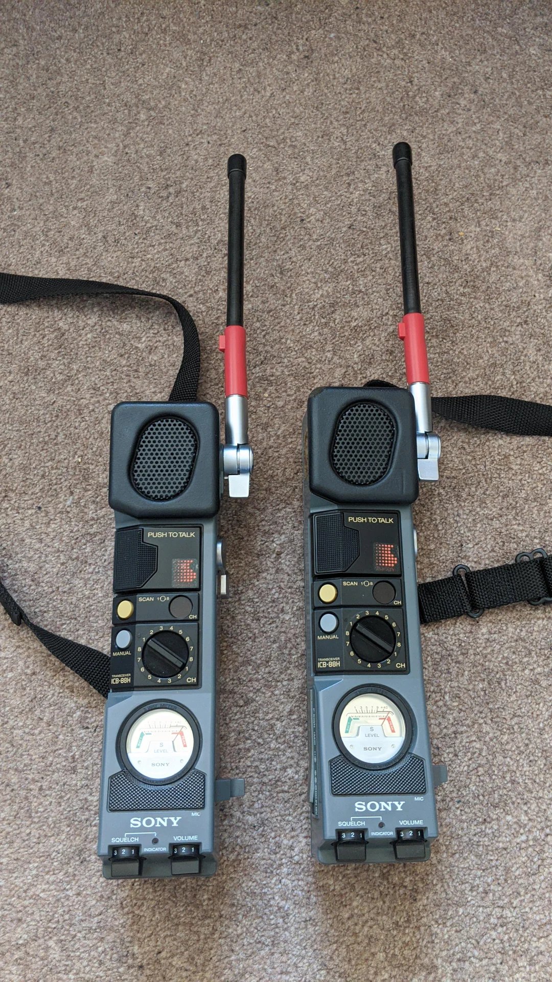 SONY ICB-88H2台セット 快適ホビー・楽器・アート - SONY ICB-88H2台セット