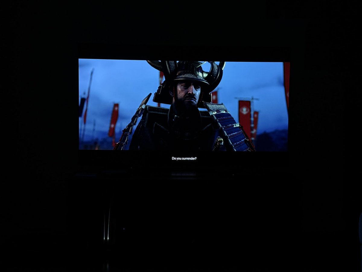 Playing Ghost of Tsushima