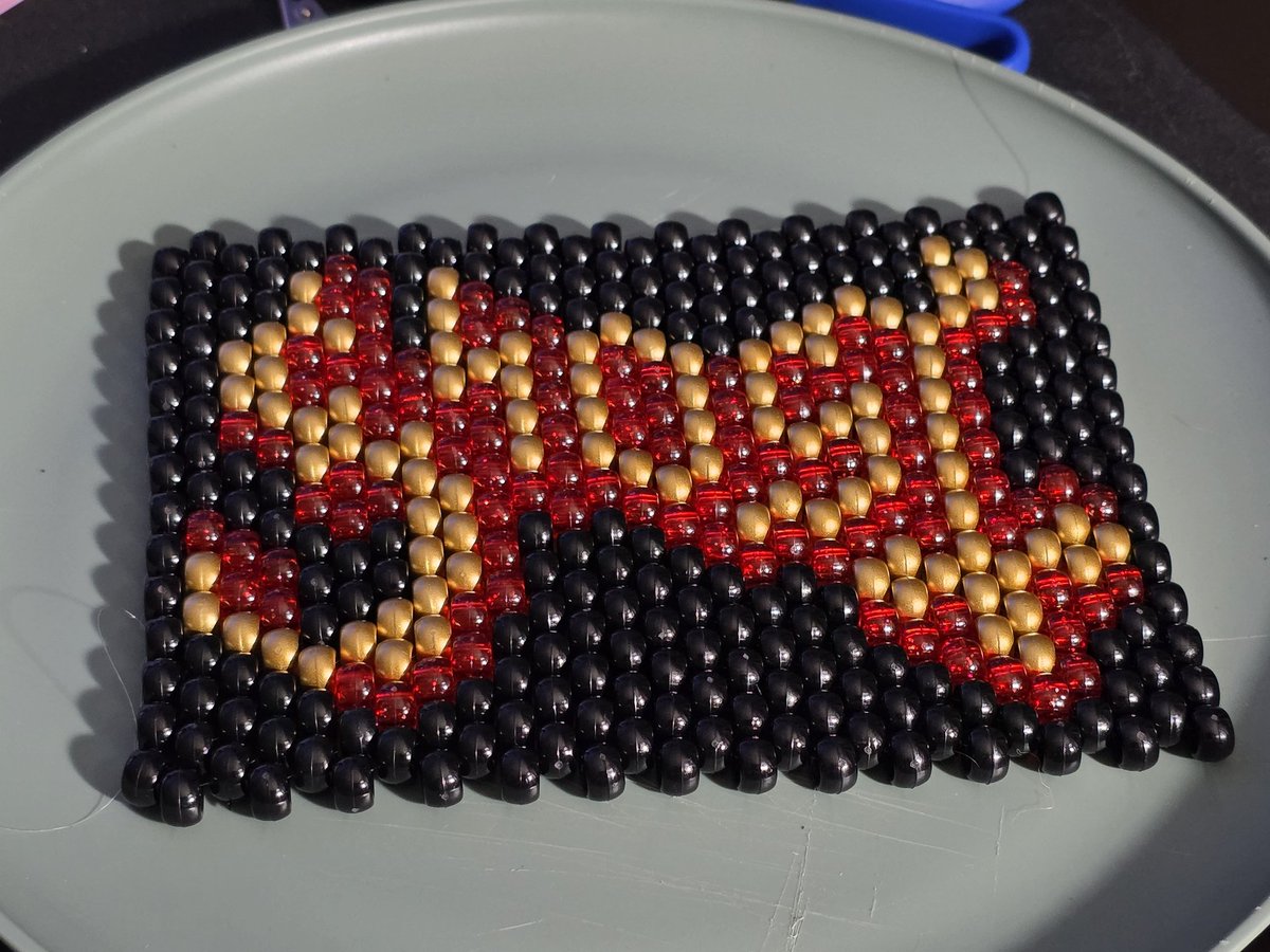 ItsSDG's tweet image. #ghost #ghostbc #PapaV #namelessghouls #Beading #peyotestitch #TobiasForge #fanart