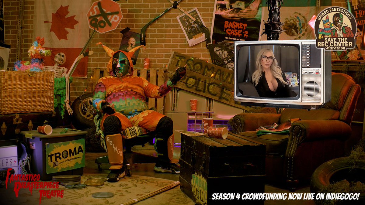 realfantastico's tweet image. Look at these beautiful, brilliant, deranged weirdos.

Over the past 3 seasons of Fantastico Disasterpiece Theatre, we’ve welcomed an absolutely bonkers lineup of guests, including:

Lloyd Kaufman, William Lustig, Jonah Ray, C. Robert Cargill, Diana Prince, James Lorinz, Ron…