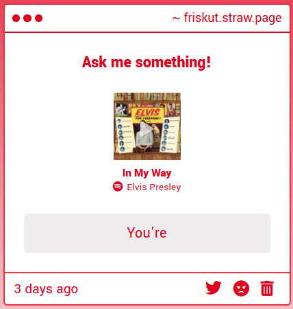 Frisk tweet media