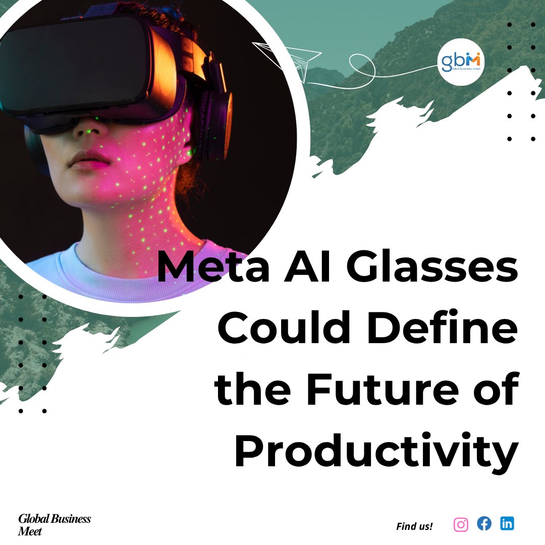globalbmeet's tweet image. Zuckerberg warns: not using AI-powered glasses could leave you at a cognitive disadvantage in the future.
#Meta #AIwearables #CognitiveAdvantage #GBMNews

globalbusinessmeet.com/meta-ai-glasse…