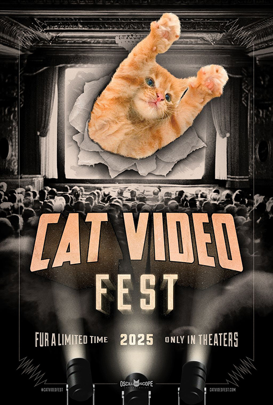 CatVideoFest returns to UCR ARTS with its 2025 edition!

A compilation reel of the latest and best cat videos from unique submissions and sourced animations, music videos, and classic internet powerhouses. 

Proceeds benefit a cat-focused charity.

ucrarts.ucr.edu/films/catvideo…